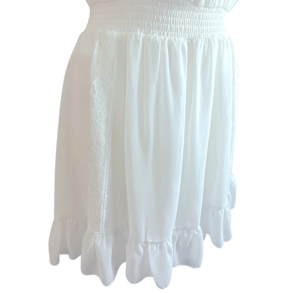 Liu-Jo Amaryll Mini Ruffle Flounce Lace Dress - Picture 4 of 13